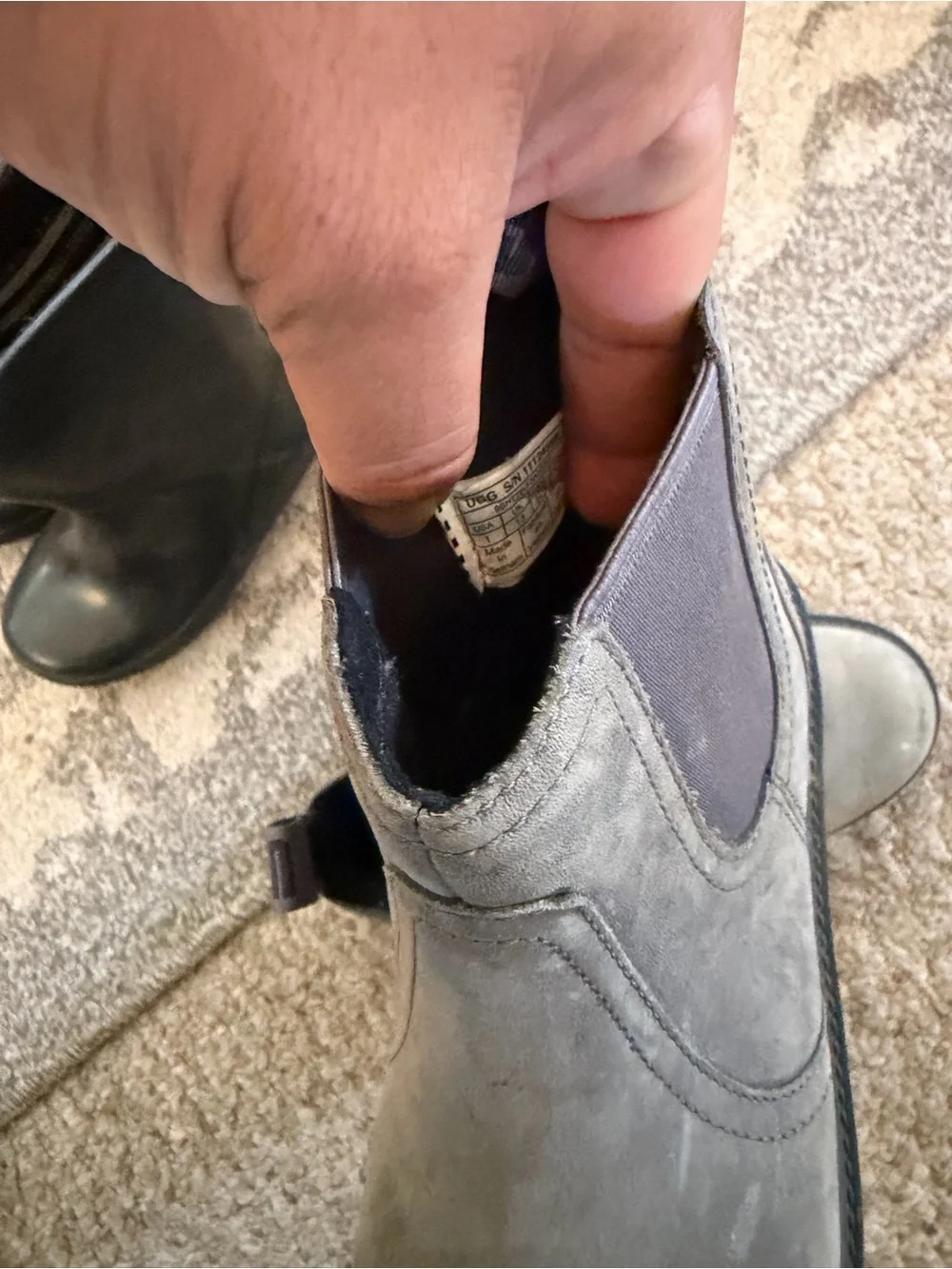 UGG Kids Grey Chelsea Boots